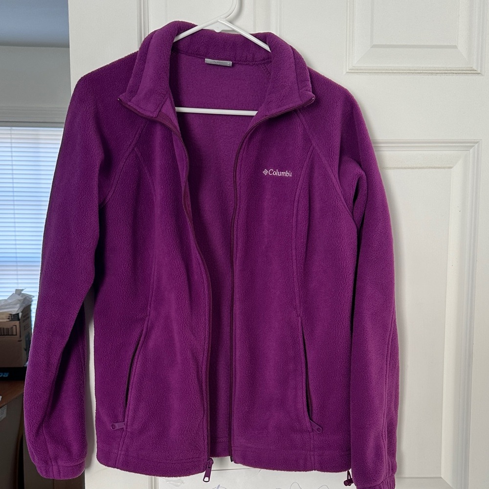 Columbia Vibrant Purple Fleece Jacket